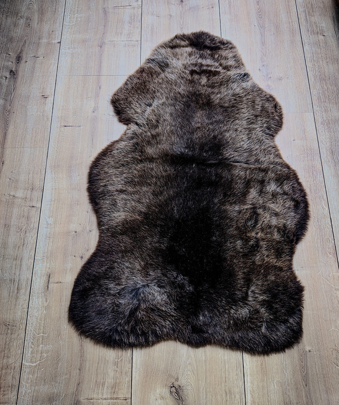 Öko Lammfell Amberbraun – Kurzhaar